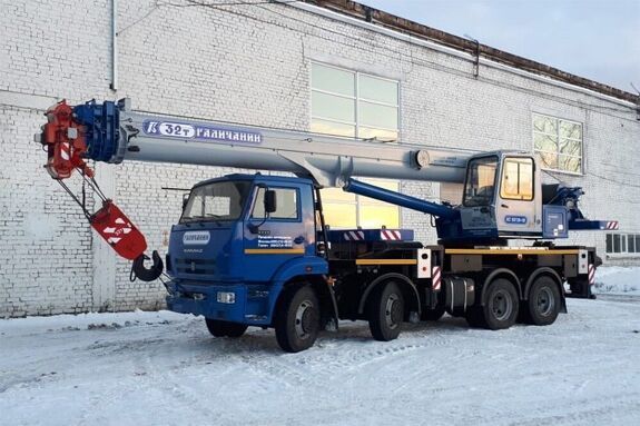 Автокран Галичанин КС-55729-1В 32 тонны