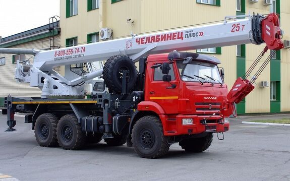 Автомобильный кран Челябинец КС_55732 25 тонн
