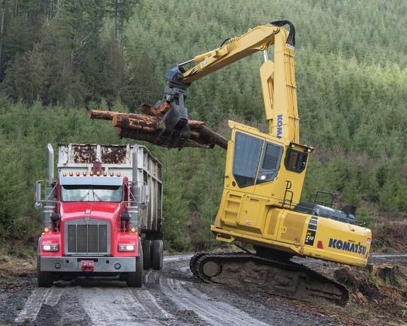 Аренда харвестера Komatsu PC210LL-10