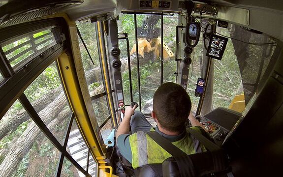 Аренда валочно-пакетирующей машины Tigercat L845E