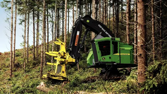 Аренда валочно-пакетирующей машины John Deere 859M