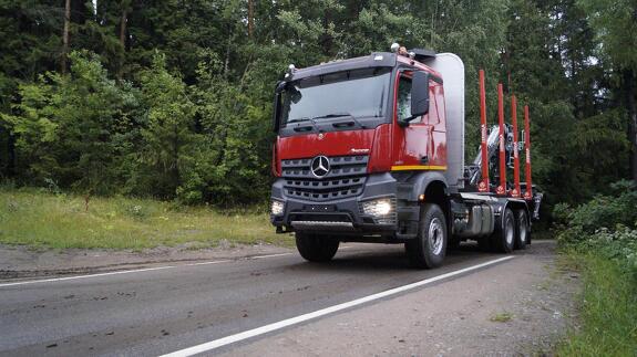 Аренда сортиментовоза Mercedes Arocs 3351