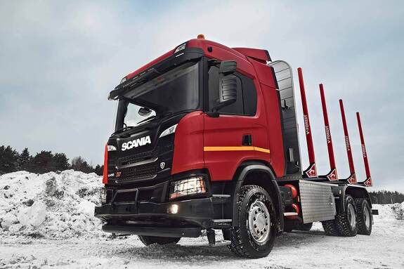 Аренда лесовоза Scania G410 B6x4HZ