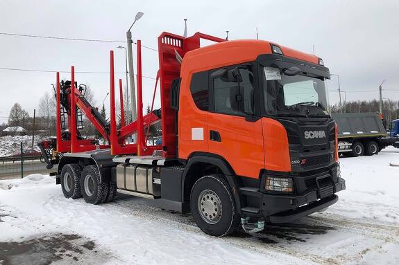 Аренда лесовоза Scania G500 B6X4HZ