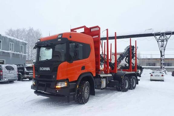 Аренда лесовоза Scania G500 B6X6HZ