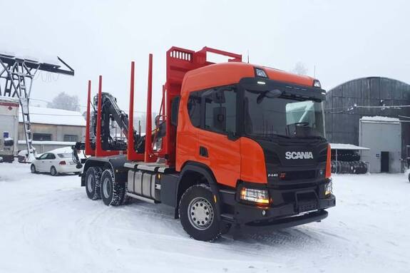 Аренда лесовоза Scania G500 B6X6HZ