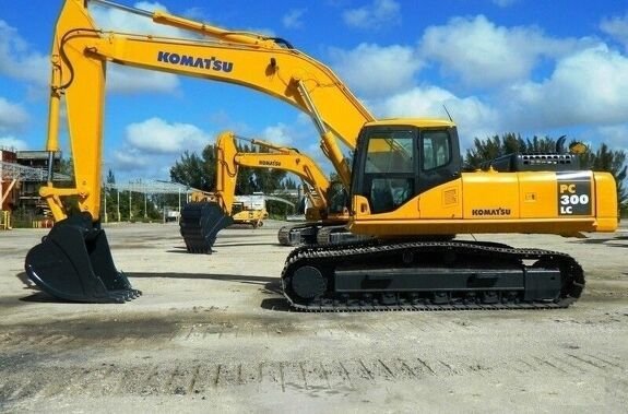 Аренда гусеничного экскаватора Komatsu PC300-8M0 с грейфером