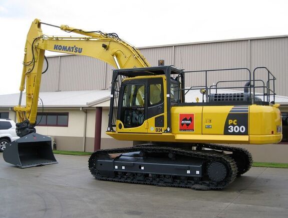 Аренда гусеничного экскаватора Komatsu PC300-8M0 с грейфером