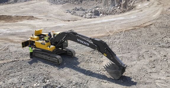 Аренда гусеничного экскаватора VOLVO EC380D