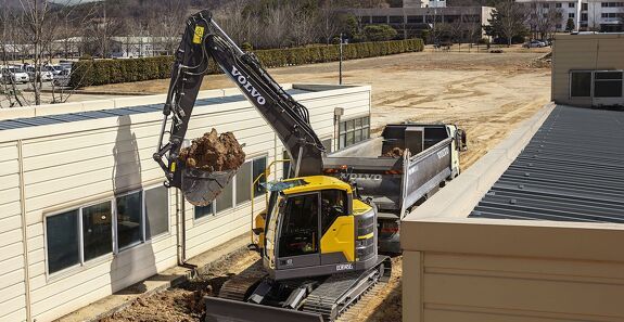 Аренда гусеничного экскаватора VOLVO ECR145E