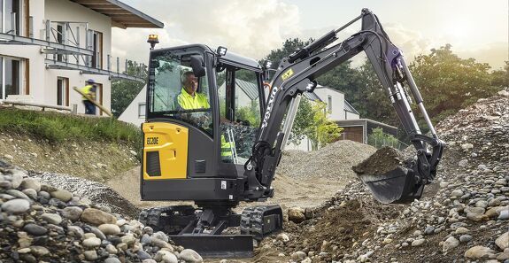 Аренда гусеничного экскаватора VOLVO EC20E