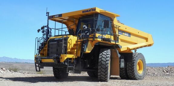 Аренда самосвала Komatsu HD605-8