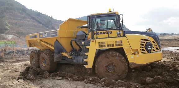 Аренда самосвала Komatsu HM300-5