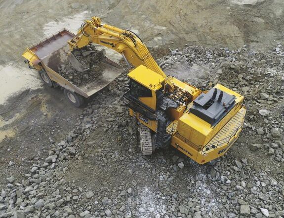 Аренда горного экскаватора Komatsu PC2000-11