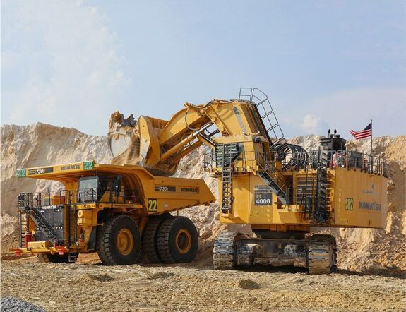 Аренда горного экскаватора Komatsu PC4000-11