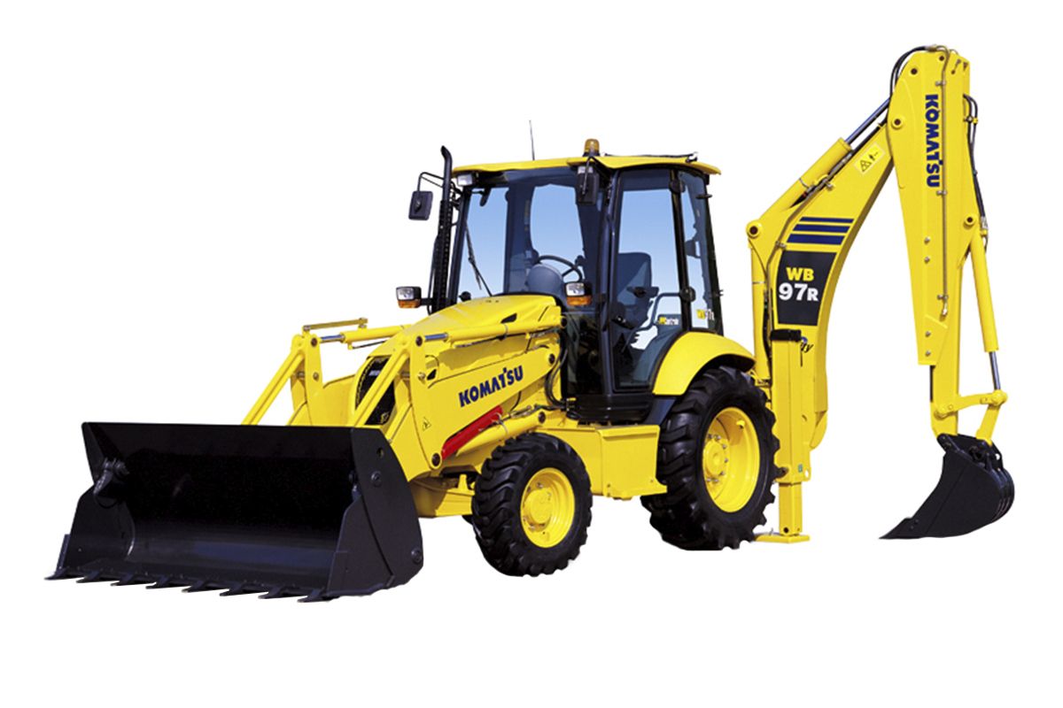 Экскаватор погрузчик Komatsu WB97R-5