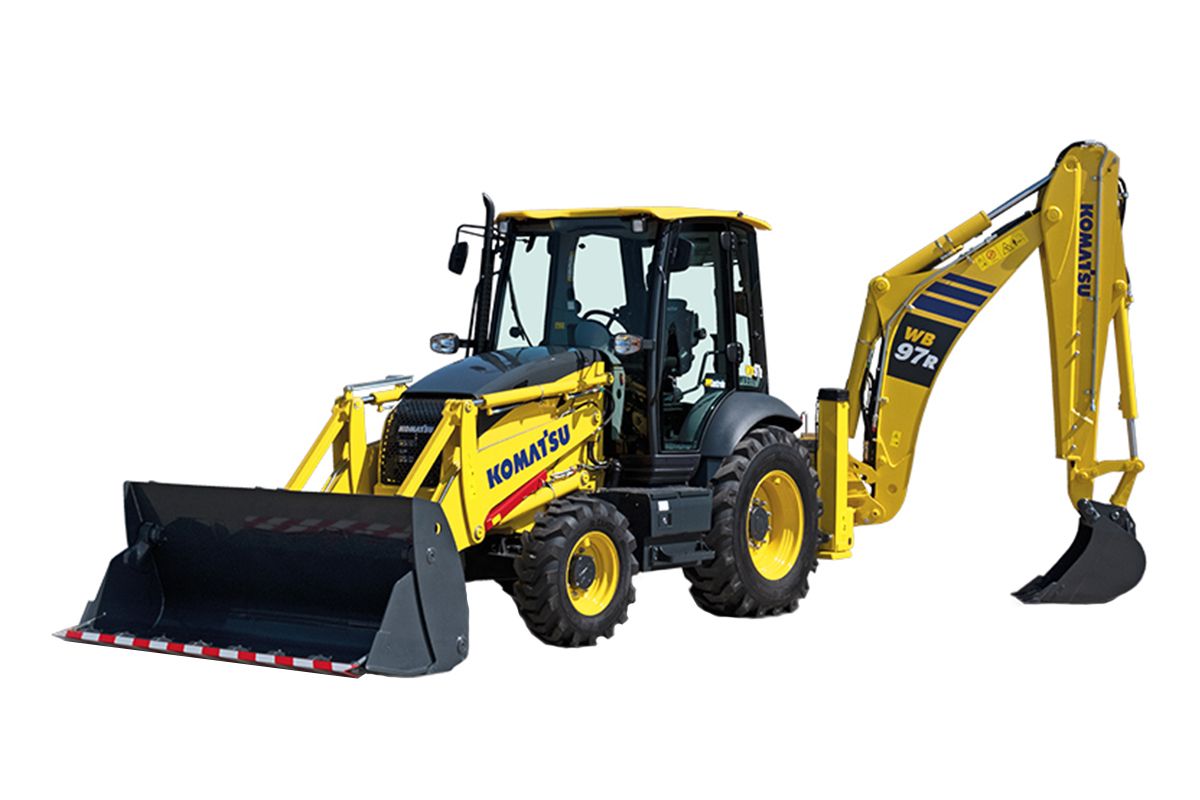 Экскаватор погрузчик Komatsu WB97R-8