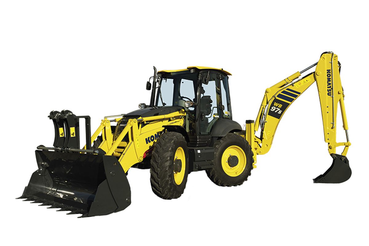 Экскаватор погрузчик Komatsu WB97S-8