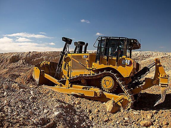 Аренда гусеничного бульдозера CAT D7