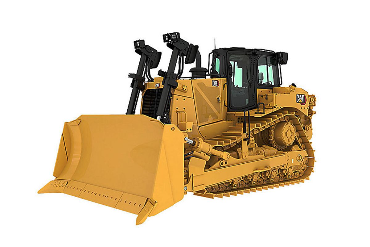 Гусеничный бульдозер CAT D8