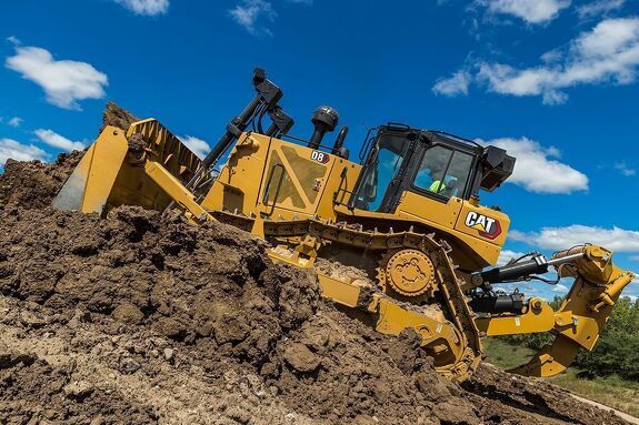 Аренда гусеничного бульдозера CAT D8